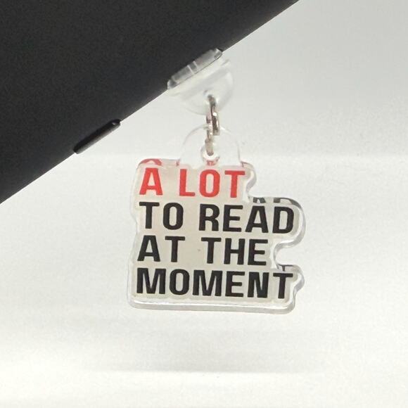 Swiftie-Inspired Kindle Charms – "A Lot to Read" and "Reading is Productive" - Picture 3 of 3